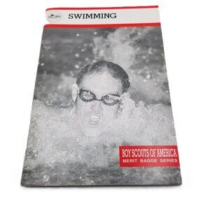 Boy Scouts Swimming Merit Badge Book Copyright 2002 Printing 2003 BSA Vintage